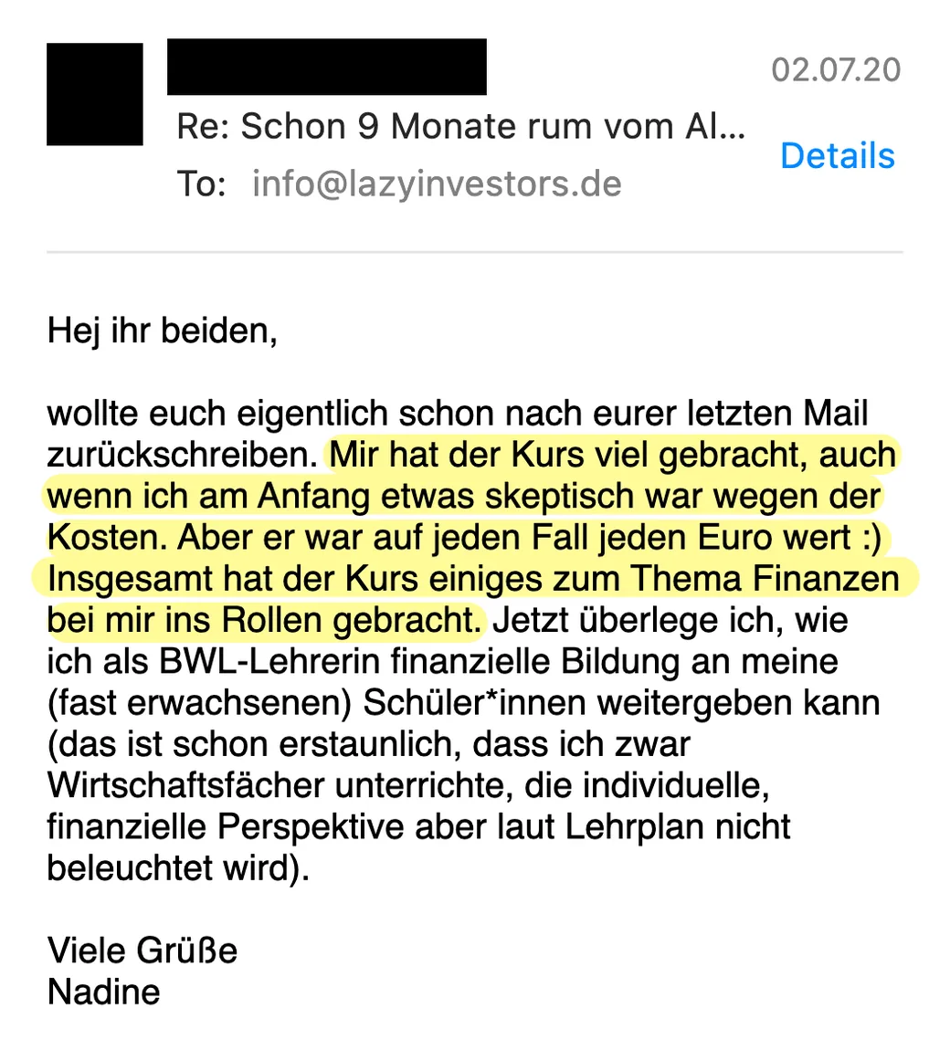Erfahrungsbericht vom 02.07.2020