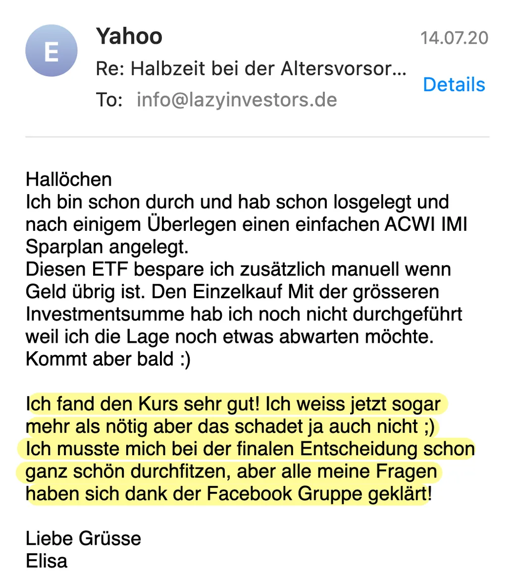 Erfahrungsbericht vom 14.07.2020