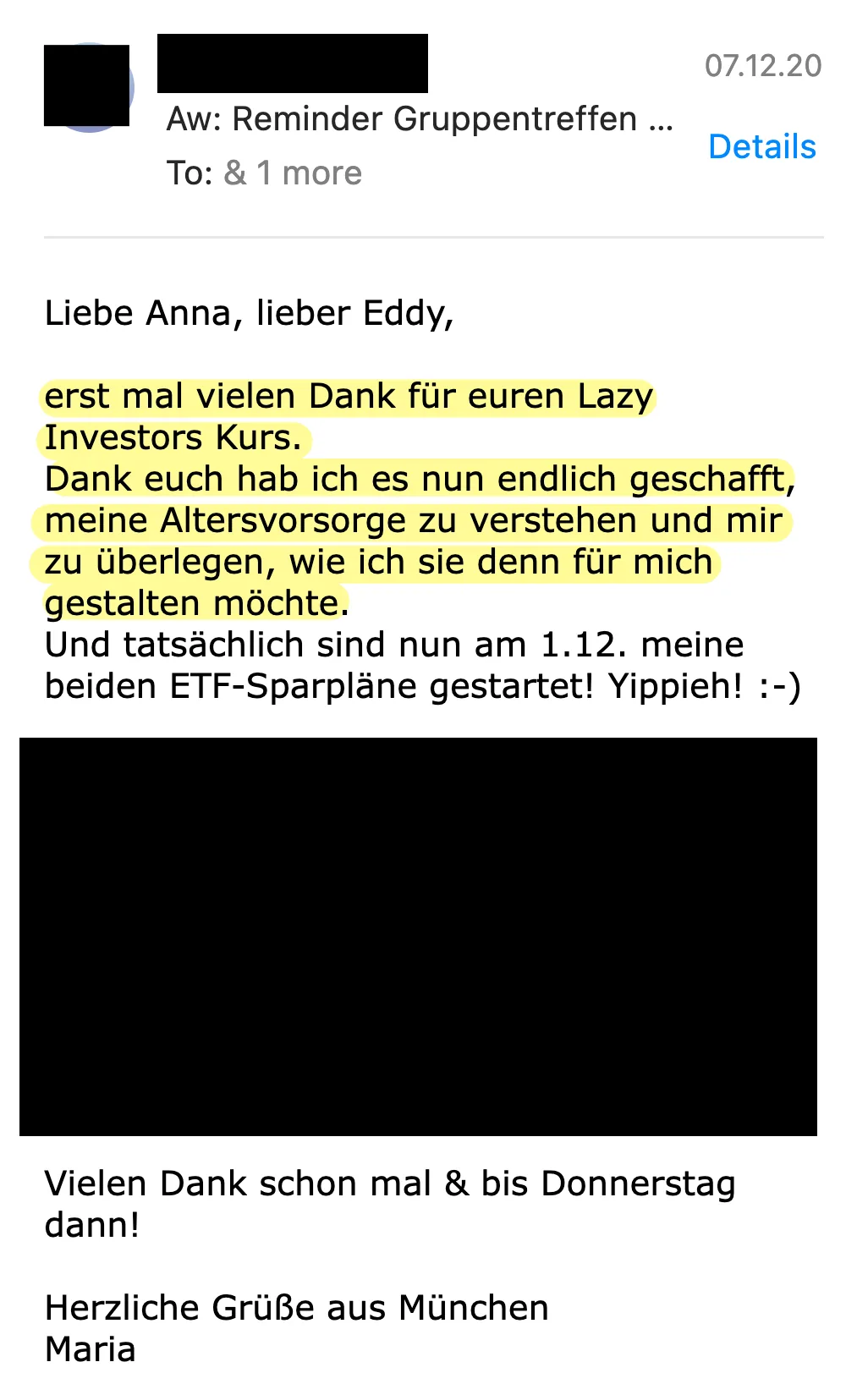 Erfahrungsbericht vom 07.12.2020