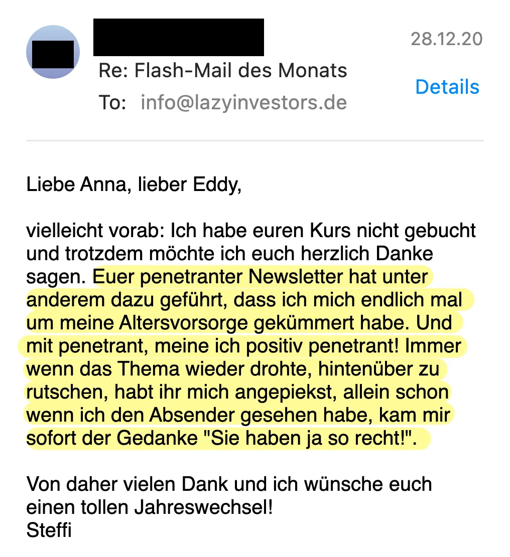 Erfahrungsbericht vom 28.12.2020