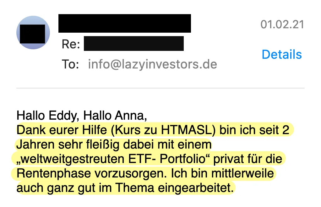Erfahrungsbericht vom 01.02.2021