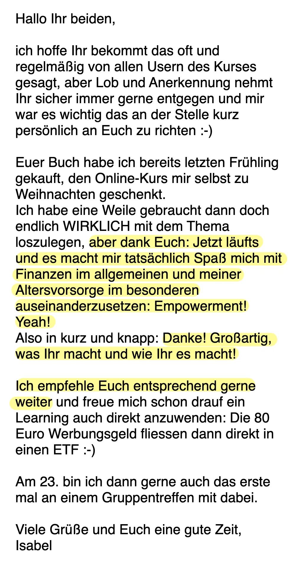 Erfahrungsbericht vom 11.02.2021