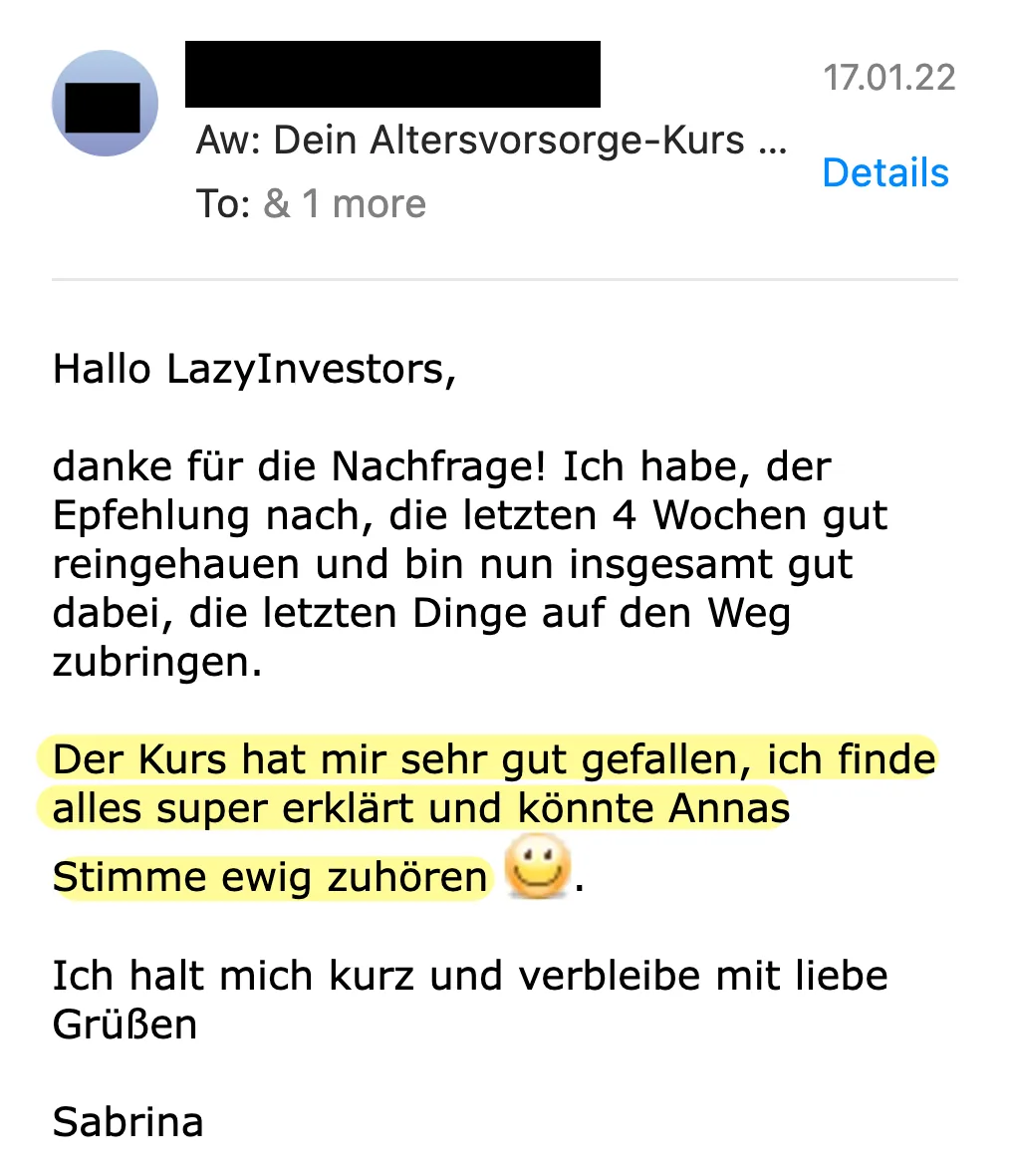 Erfahrungsbericht vom 17.01.2022