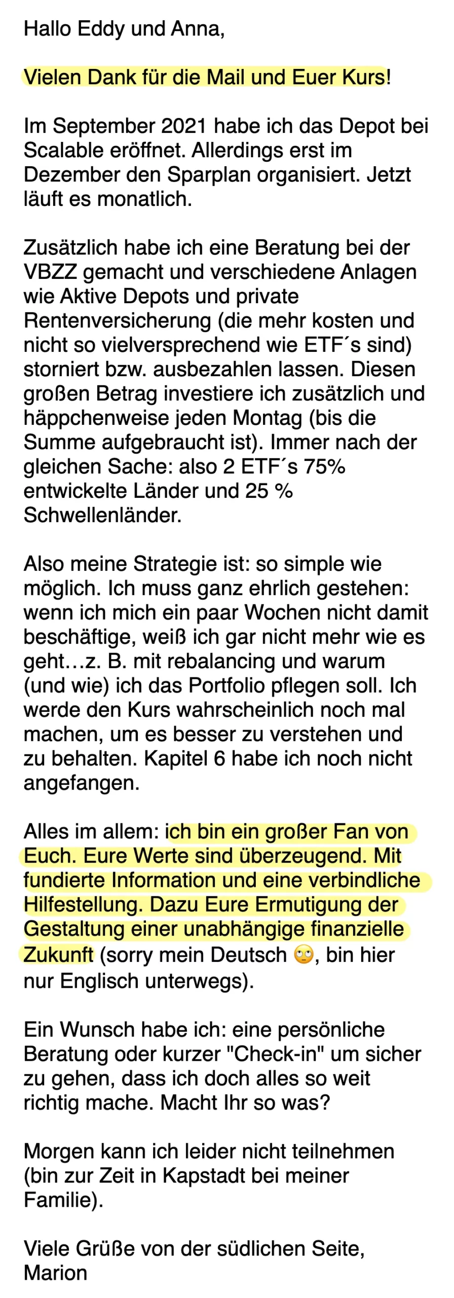 Erfahrungsbericht vom 11.02.2022